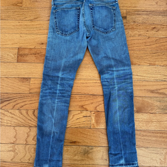 Rag & Bone Dre Coopers Mid-Rise Slim Boyfriend Fit Light Medium Wash Size 24 - Picture 3 of 6